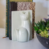 Soapstone Majestic Sitting Cat Bookends - The Village Country Store 