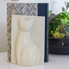 Soapstone Majestic Sitting Cat Bookends - The Village Country Store 