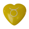 SMOLArt Home Zodiac Soapstone Hearts, Pack of 5: TAURUS