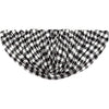 Annie Buffalo Black Check Balloon Valance 15x60 - The Village Country Store
