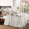 Annie Portabella Floral Ruffled California King Coverlet 84x72+27 - The Village Country Store 