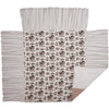 Annie Portabella Floral Ruffled California King Coverlet 84x72+27 - The Village Country Store 