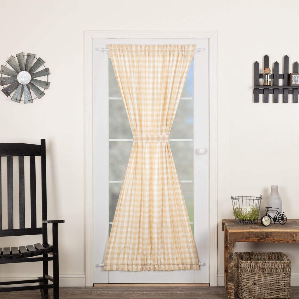 Annie Buffalo Tan Check Door Panel 72x42 - The Village Country Store