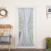 Sawyer Mill Blue Ticking Stripe Door Panel 72x42 - The Village Country Store 