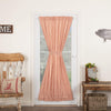 Sawyer Mill Red Ticking Stripe Door Panel 72x42 - The Village Country Store 