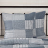 Sawyer Mill Blue Quilted Euro Sham 26x26 - The Village Country Store 