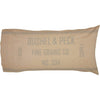 Grace Feed Sack King Pillow Case Set of 2 21x40 - The Village Country Store 