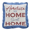 April & Olive Pillow Cover Celebration Home Sweet Home Pillow 18x18