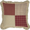 Prairie Winds Patchwork Pillow 18x18 - The Village Country Store 