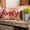 Sawyer Mill Red Family Pillow 14x22 - The Village Country Store
