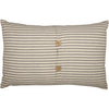 April & Olive Pillow Grace Grain Sack Pillow 14x22