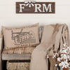 Sawyer Mill Charcoal Plow Pillow 14x22 - The Village Country Store 