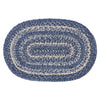 Great Falls Blue Jute Oval Placemat 12x18 - The Village Country Store 