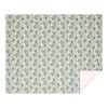 Dorset Green Floral Luxury King Quilt 120WX105L - The Village Country Store 