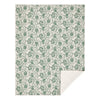 Dorset Green Floral Twin Quilt 68Wx86L - The Village Country Store 