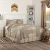 Sawyer Mill Charcoal Queen Quilt Set; 1-Quilt 90Wx90L w/2 Shams 21x27 - The Village Country Store 