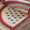 Celebration Jute Rug Half Circle w/ Pad 16.5x33 - The Village Country Store 