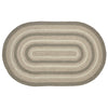 Cobblestone Jute Rug Oval w/ Pad 60x96 - The Village Country Store 