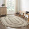 Cobblestone Jute Rug Oval w/ Pad 60x96 - The Village Country Store 