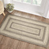 Cobblestone Jute Rug Rect w/ Pad 27x48 - The Village Country Store 