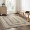 Cobblestone Jute Rug Rect w/ Pad 60x96 - The Village Country Store 