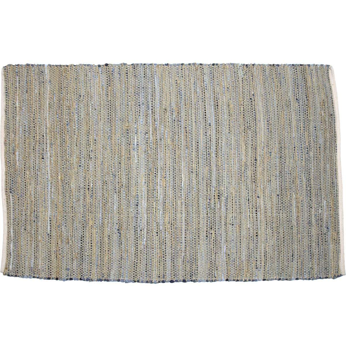 Denim & Hemp Chindi/Rag Rug Rect 48x72