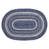 Great Falls Blue Jute Rug Oval w/ Pad 20x30 - The Village Country Store 