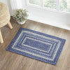Great Falls Blue Jute Rug Rect w/ Pad 20x30 - The Village Country Store 