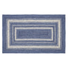 Great Falls Blue Jute Rug Rect w/ Pad 36x60 - The Village Country Store 