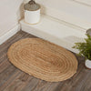 Natural Jute Rug Oval w/ Pad 20x30 - The Village Country Store 