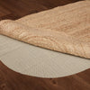 Natural Jute Rug Oval w/ Pad 36x60 - The Village Country Store 