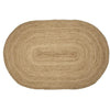 Natural Jute Rug Oval w/ Pad 72x108 - The Village Country Store 