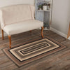 Sawyer Mill Charcoal Jute Rug Rect w/ Pad 36x60 - The Village Country Store 