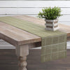 Julie Olive Plaid Runner 13x90 - The Village Country Store