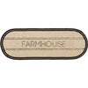 Sawyer Mill Charcoal Farmhouse Jute Runner 13x36 - The Village Country Store 