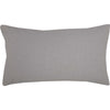 Burlap Dove Grey King Sham 21x37 - The Village Country Store 
