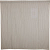 Kaila Ticking Stripe Shower Curtain 72x72 - The Village Country Store