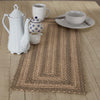 Cobblestone Jute Rect Runner 13x36 - The Village Country Store 
