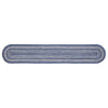 Great Falls Blue Jute Oval Runner 13x72 - The Village Country Store 