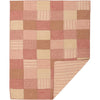 Sawyer Mill Red Block Quilted Throw 60x50 - The Village Country Store 