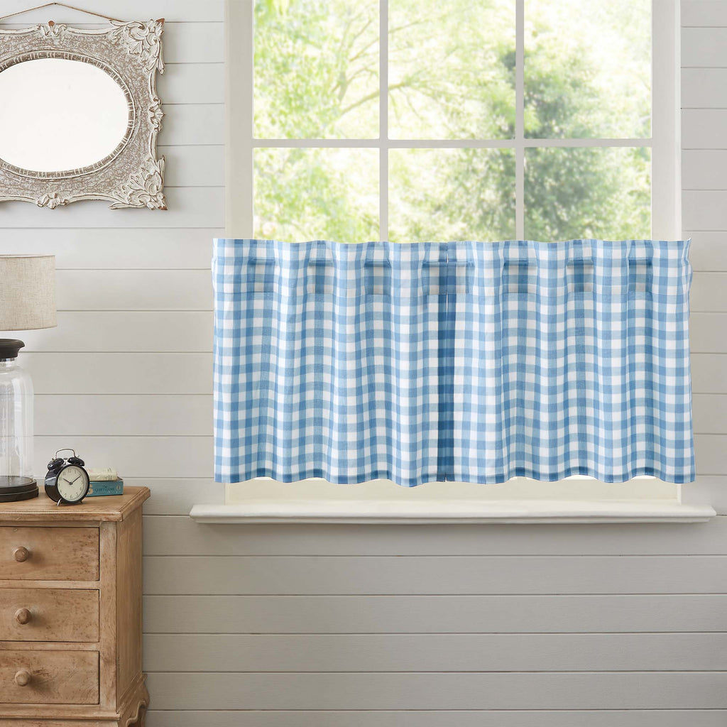 Annie Buffalo Blue Check Tier Set of 2 L24xW36 - The Village Country Store