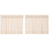 Annie Buffalo Tan Check Tier Set of 2 L24xW36 - The Village Country Store
