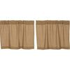 Burlap Natural Tier Set of 2 L24xW36 - The Village Country Store 