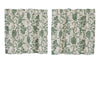 Dorset Green Floral Tier Set of 2 L24xW36 - The Village Country Store 