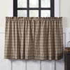 Sawyer Mill Charcoal Plaid Tier Set of 2 L36xW36 - The Village Country Store
