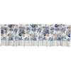 Annie Blue Floral Ruffled Valance 16x72 - The Village Country Store 
