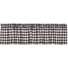 Annie Buffalo Black Check Valance 16x72 - The Village Country Store