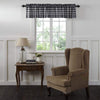 Annie Buffalo Black Check Valance 16x90 - The Village Country Store 