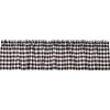 Annie Buffalo Black Check Valance 16x90 - The Village Country Store 