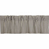 Ashmont Ticking Stripe Valance 16x60 - The Village Country Store